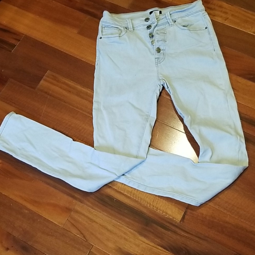 Faded jeans!